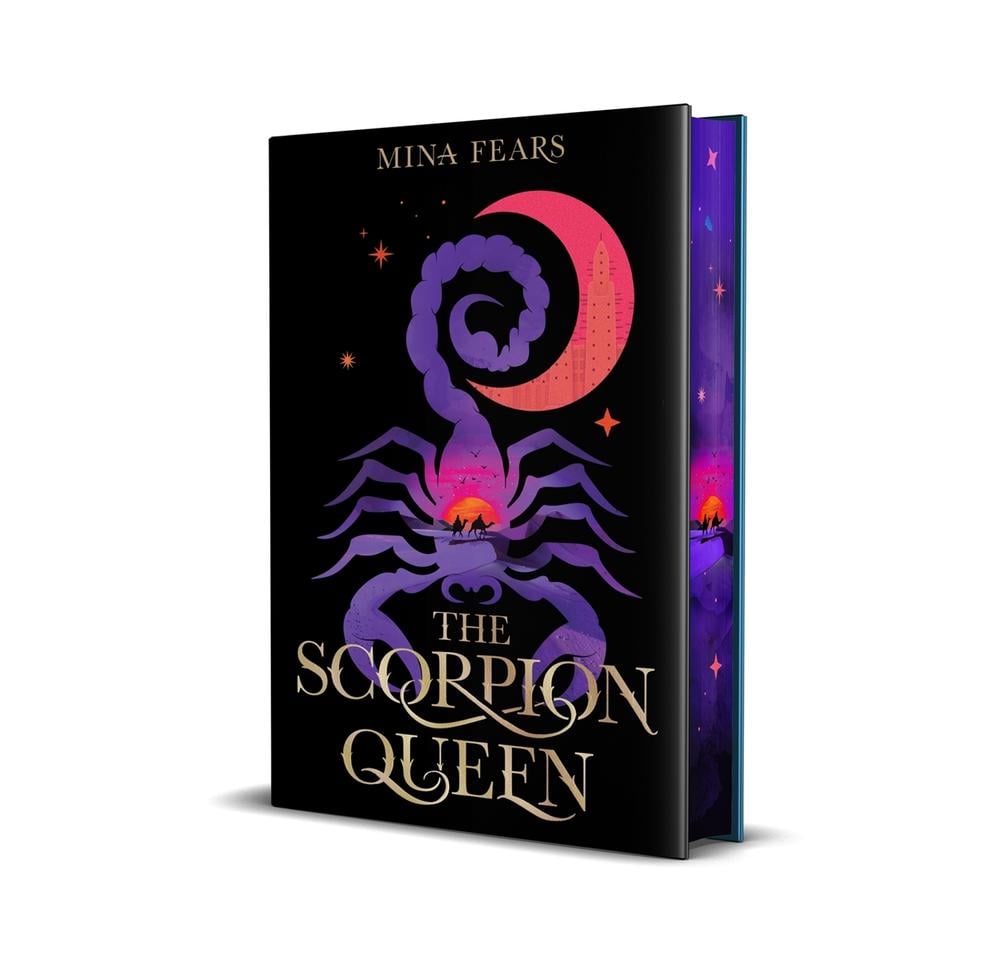 The Scorpion Queen: SPRAYED EDGE EDITION-Hardcover