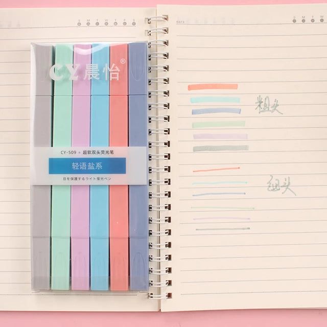 Dual Tip Highlighter Set.