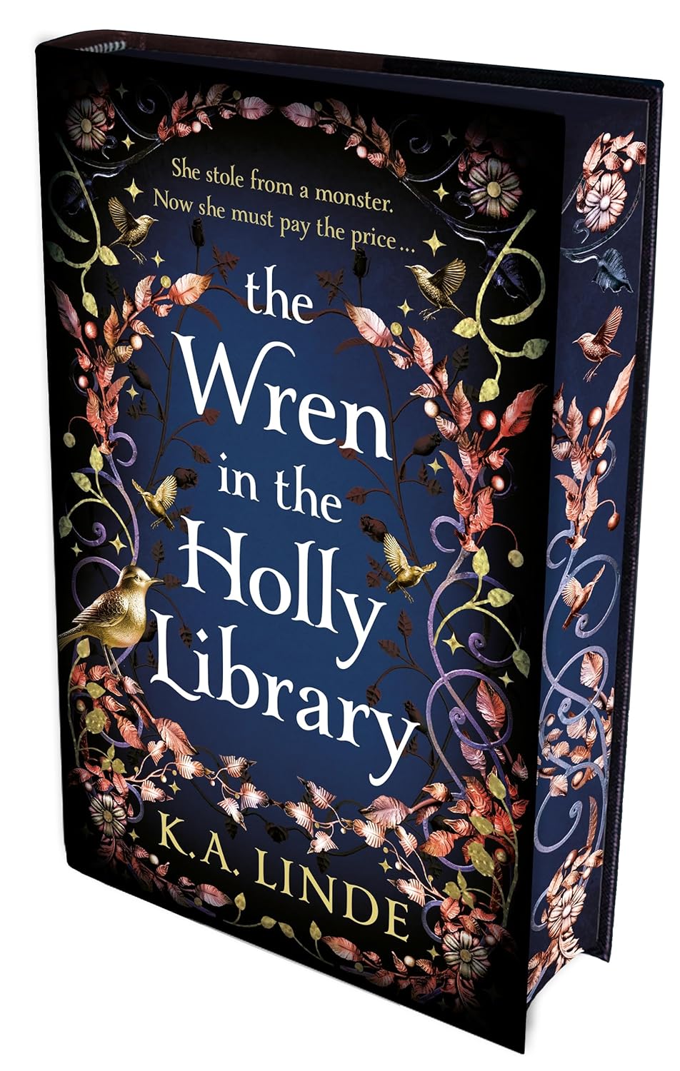 The Wren in the Holly Library: SPRAYED EDGE EDITION-Hardcover