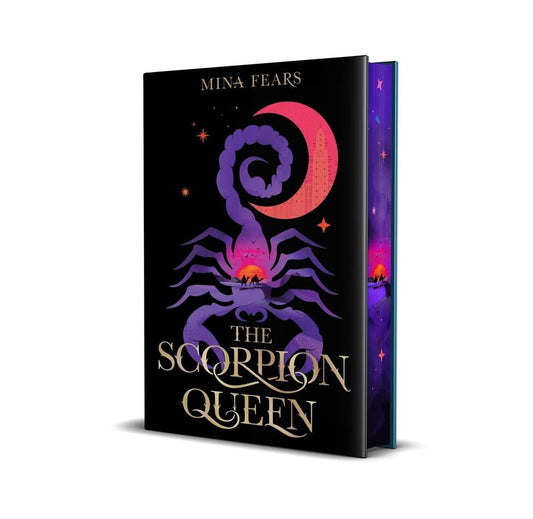 The Scorpion Queen: SPRAYED EDGE EDITION-Hardcover
