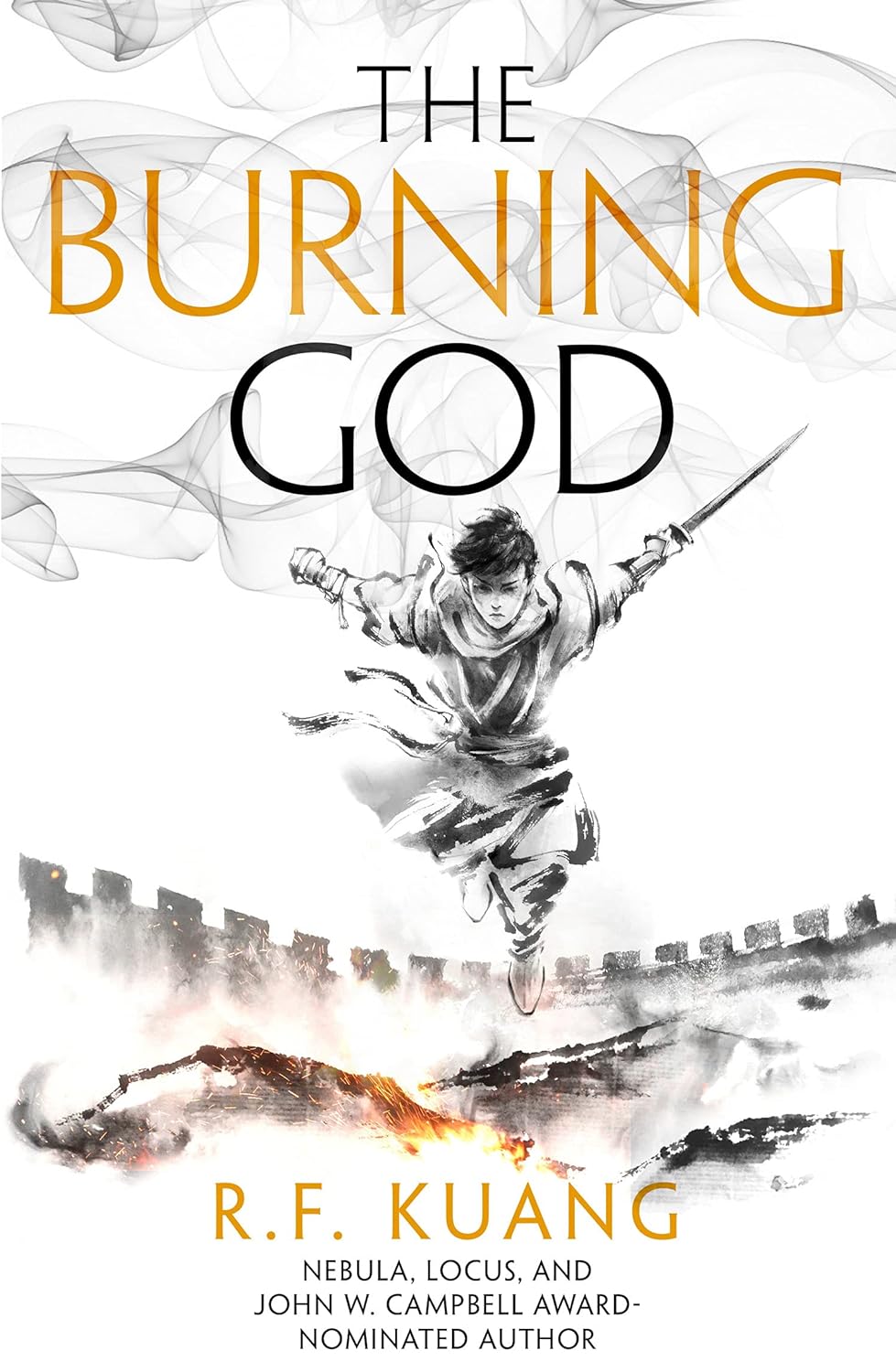 The Burning God-Paperback