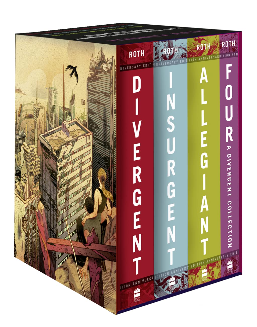 Divergent Series Four-Book Collection Box Set 10th Anniversary Edition Paperback