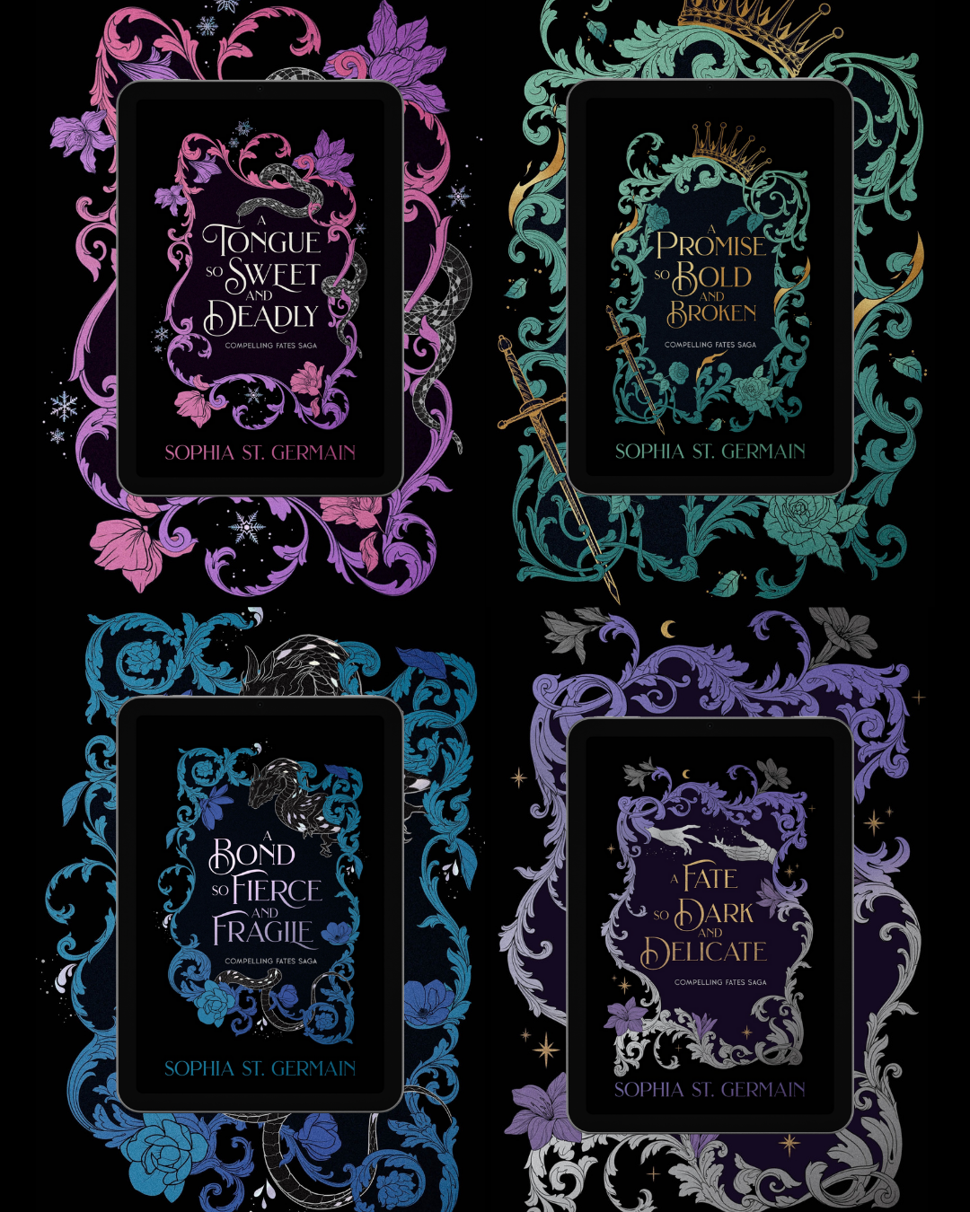 Compelling Fates Saga- Paperback