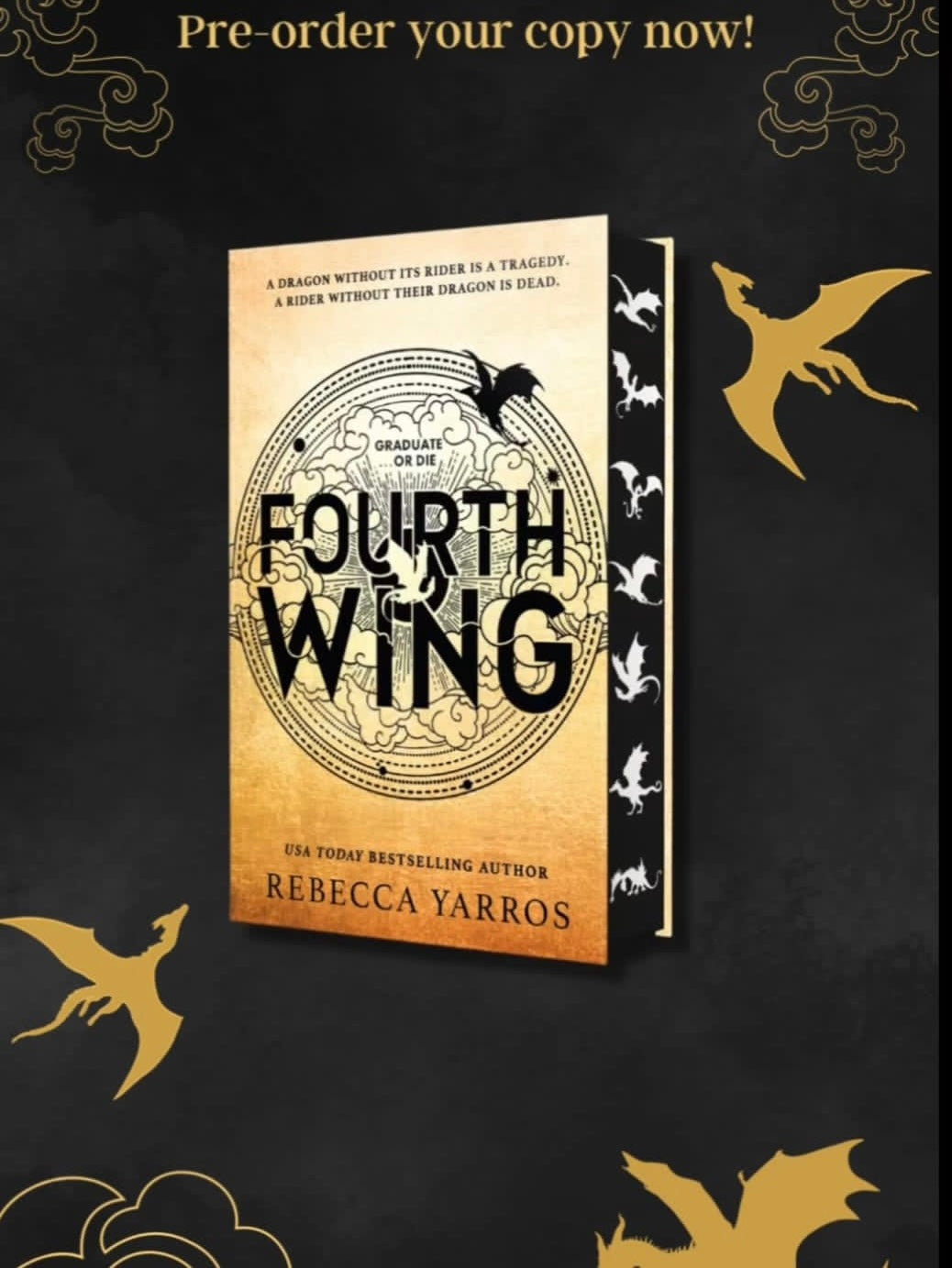 Fourth Wing-Hardcover – The Bibliophile Store