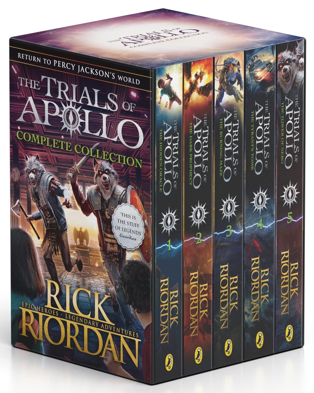 The Trials of Apollo: Complete Collection (5 Book Slipcase) Paperback